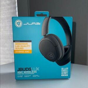 JLab JBuds LUX ANC Wireless Over-Ear Headphones — Graphite